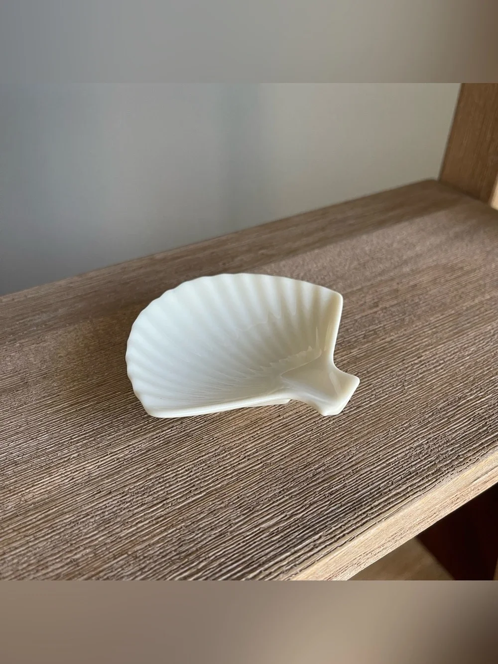Vintage Set of 4 Lenox Nassau Ivory Seashell Dishes Mini 3.5” Coastal Trinket